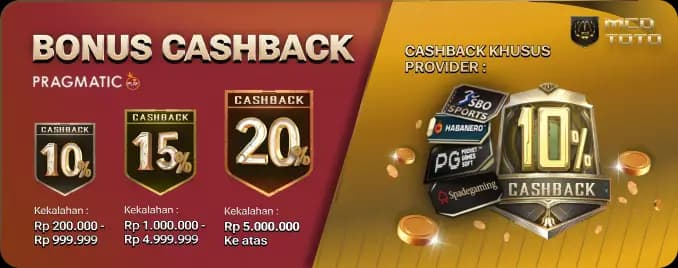 CASHBACK LIVEGAME